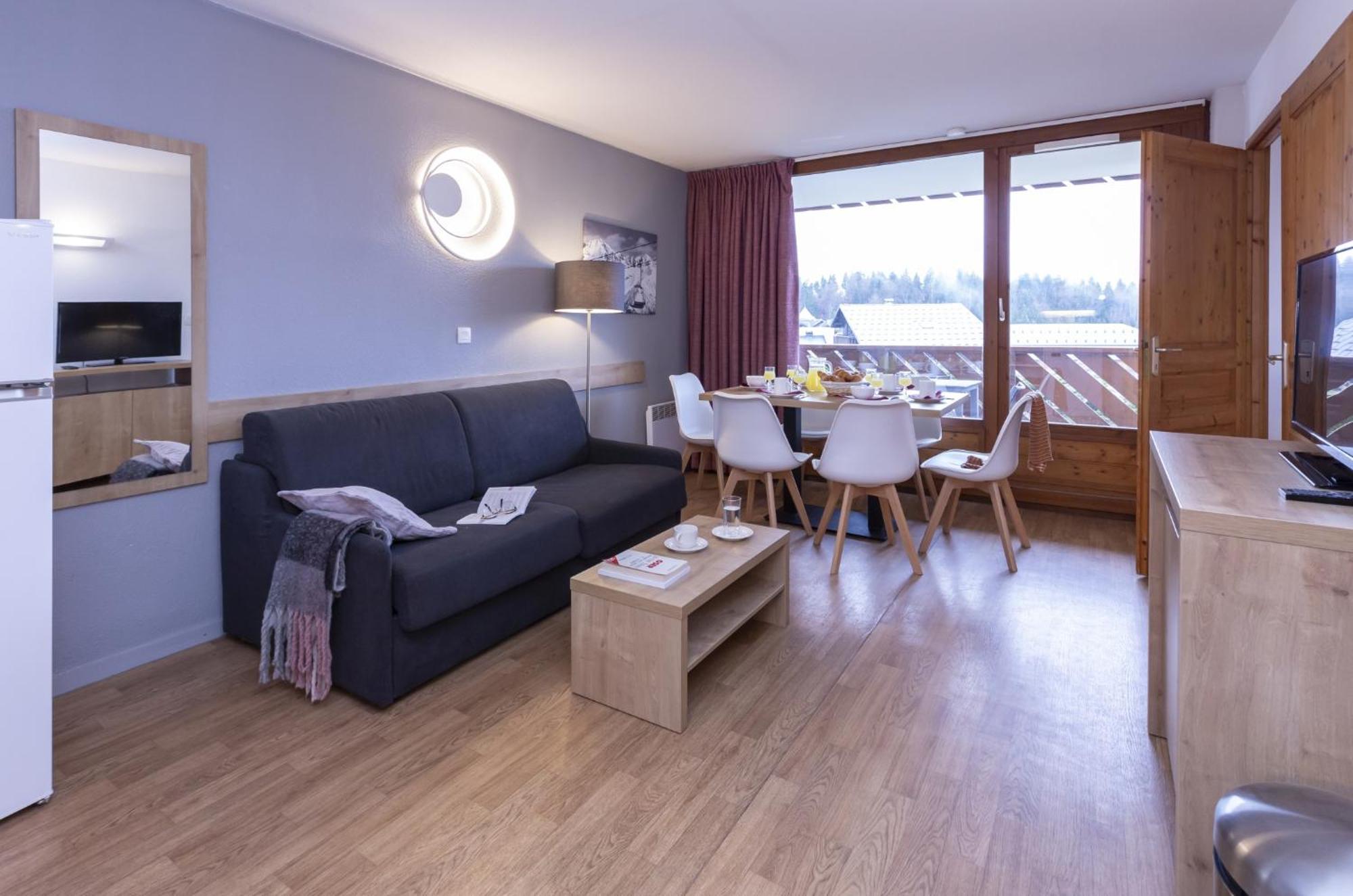 Résidence Odalys Le Buet Morillon Esterno foto