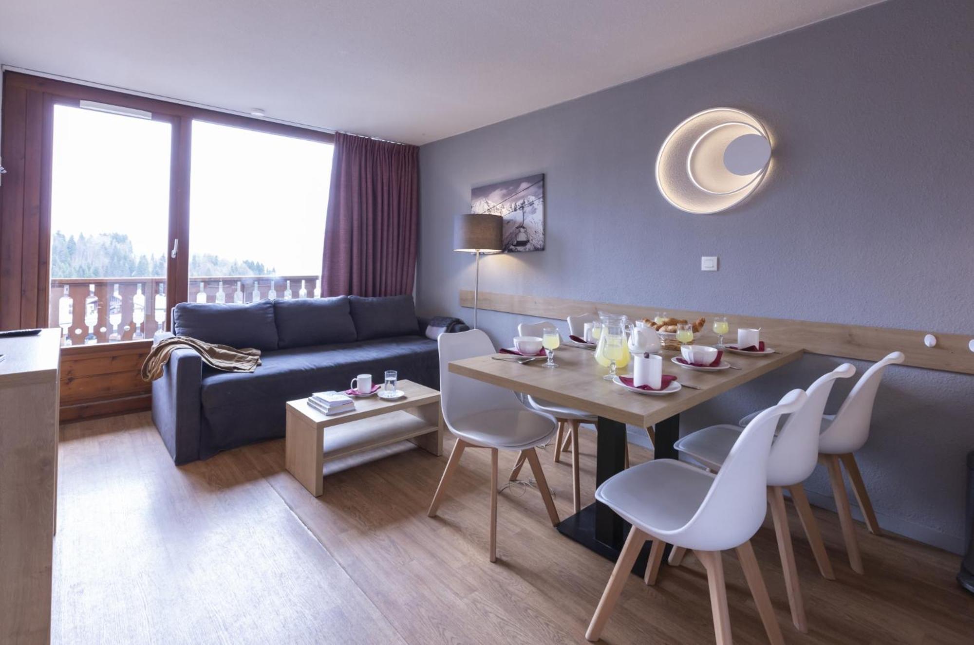 Résidence Odalys Le Buet Morillon Esterno foto